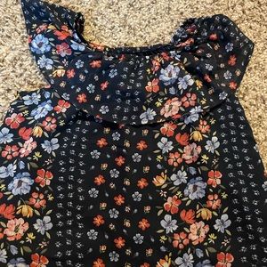 Abercrombie kids, chiffon tank top, size 5/6
